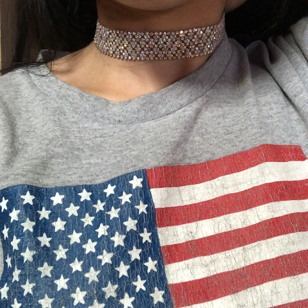 Diamond choker